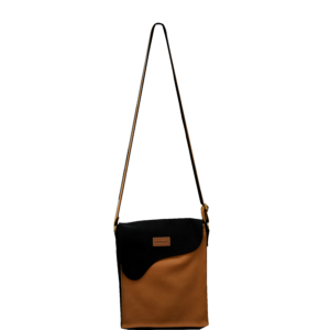Mens Sling Bag-Sling bag black brown